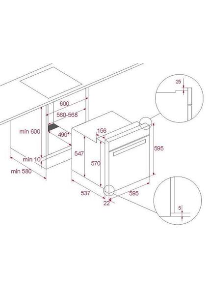 TEKA HLB 85-G1 P BM vst.rúra TEKA HLB 85-G1 P BM vst.rúra