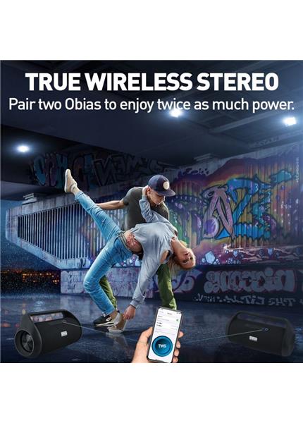 TELLUR Obia, Bluetooth reproduktor 50W, čierny TELLUR Obia, Bluetooth reproduktor 50W, čierny