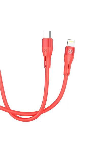 TELLUR Silicone, Kábel, USB Type C/Lightning, 1m r TELLUR Silicone, Kábel, USB Type C/Lightning, 1m r