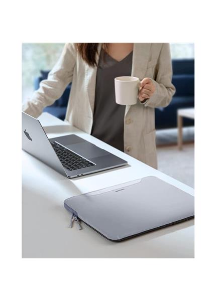 TOMTOC DUAL Sleeve for MacBook 13,5", black/blue TOMTOC DUAL Sleeve for MacBook 13,5", black/blue