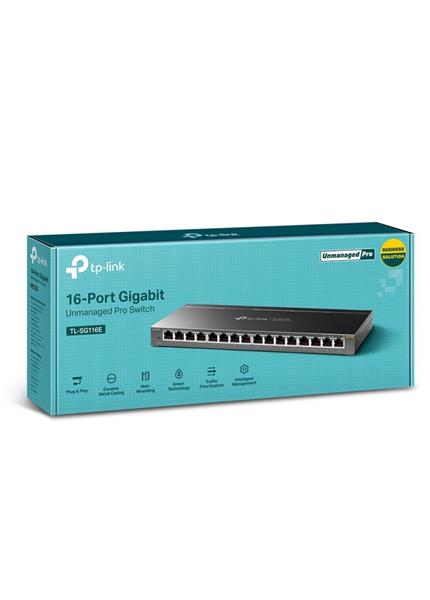 TP-Link Switch 16-Port/100/1000Mbps EasySmart TP-Link Switch 16-Port/100/1000Mbps EasySmart