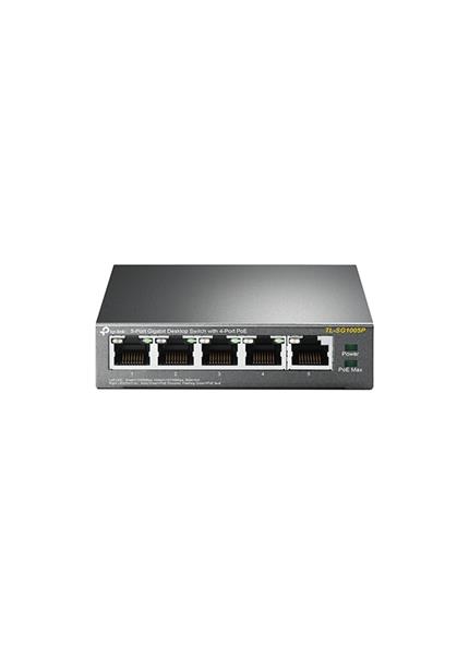TP-Link Switch 5-Port/1000Mbps/Desk/PoE TP-Link Switch 5-Port/1000Mbps/Desk/PoE