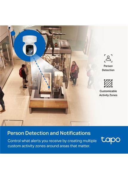 TP-link Tapo C202, Pan/Tilt Home Security kamera TP-link Tapo C202, Pan/Tilt Home Security kamera