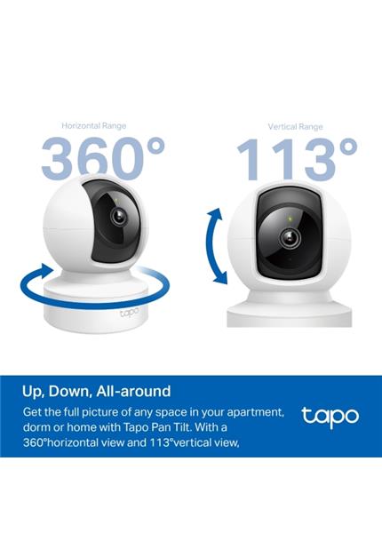 TP-link Tapo C202, Pan/Tilt Home Security kamera TP-link Tapo C202, Pan/Tilt Home Security kamera