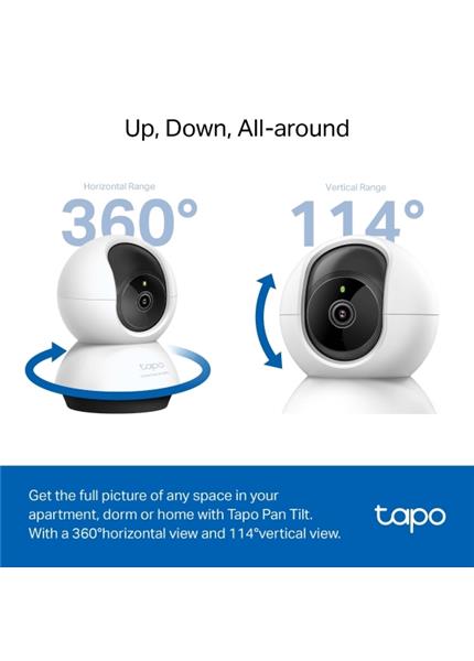 TP-link Tapo C220, Pan/Tilt Home Security kamera TP-link Tapo C220, Pan/Tilt Home Security kamera