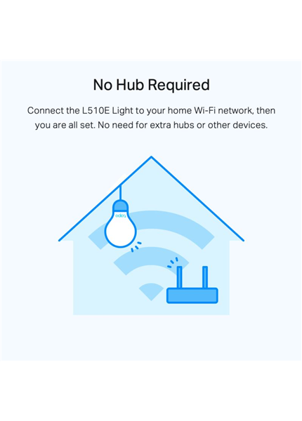 TP-link TAPO L510E, SMART Led žiarovka, E27 TP-link TAPO L510E, SMART Led žiarovka, E27