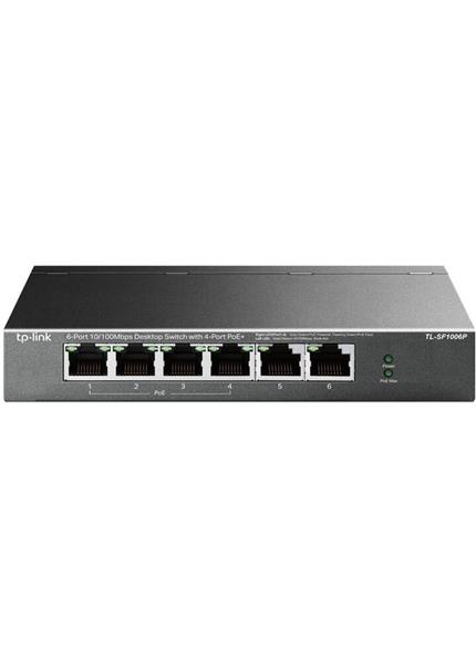 TP-Link TL-SF1006P, Switch 6-Port/100Mbps/Des/PoE+ TP-Link TL-SF1006P, Switch 6-Port/100Mbps/Des/PoE+