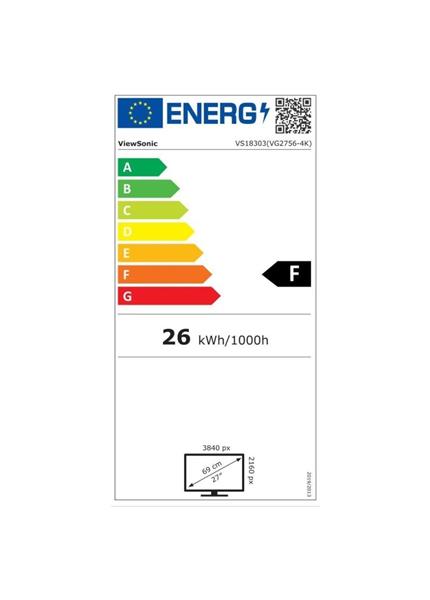 VIEWSONIC VG2756-4K, LED Monitor 27" 4K VIEWSONIC VG2756-4K, LED Monitor 27" 4K