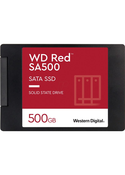 WD RED SA500, SSD Disk 2,5" 500GB, SATA3, 7mm WD RED SA500, SSD Disk 2,5" 500GB, SATA3, 7mm