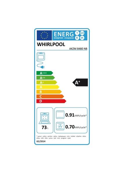 WHIRLPOOL Vstavaná rúra AKZM 8480 NB čierna WHIRLPOOL Vstavaná rúra AKZM 8480 NB čierna