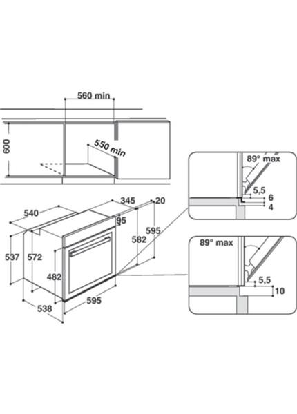 WHIRLPOOL Vstavaná rúra AKZM 8480 NB čierna WHIRLPOOL Vstavaná rúra AKZM 8480 NB čierna