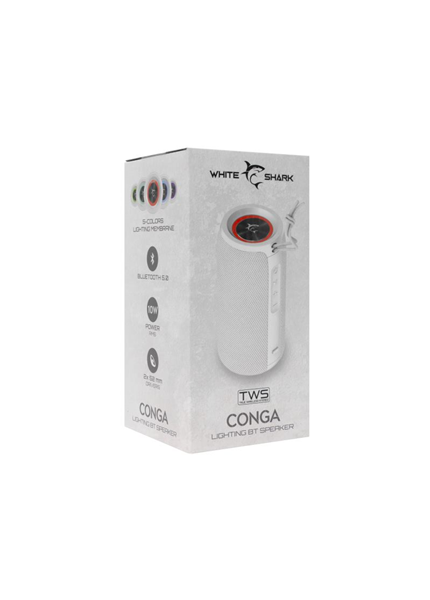 WHITE SHARK GBT-808-W , BT Reproduktor 10W, TWS WHITE SHARK GBT-808-W , BT Reproduktor 10W, TWS