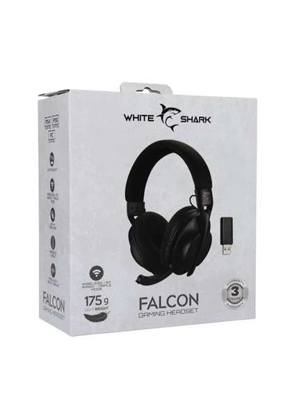 White Shark WHG-2441, FALCON BLACK, Wireless White Shark WHG-2441, FALCON BLACK, Wireless