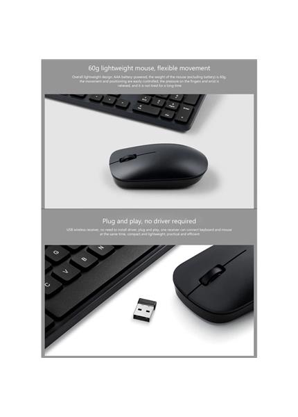 XIAOMI Wireless Keyboard and Mouse Combo XIAOMI Wireless Keyboard and Mouse Combo